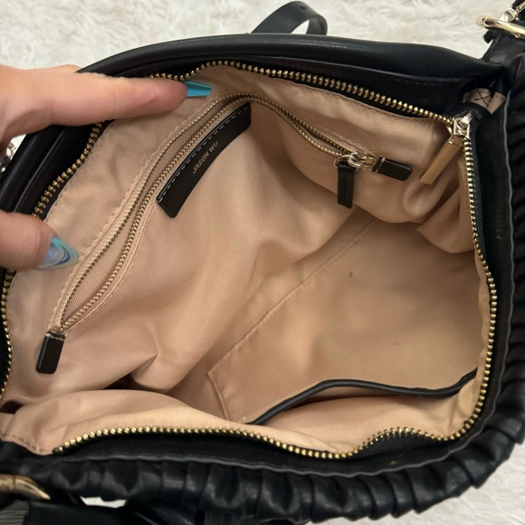 Jason Wu Corrie Pleated Leather Shoulder/Crossbody Bag! VGUC - Picture 10 of 15
